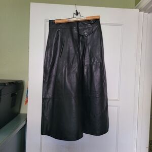 BOD & CHRISTENSEN Leather Skirt